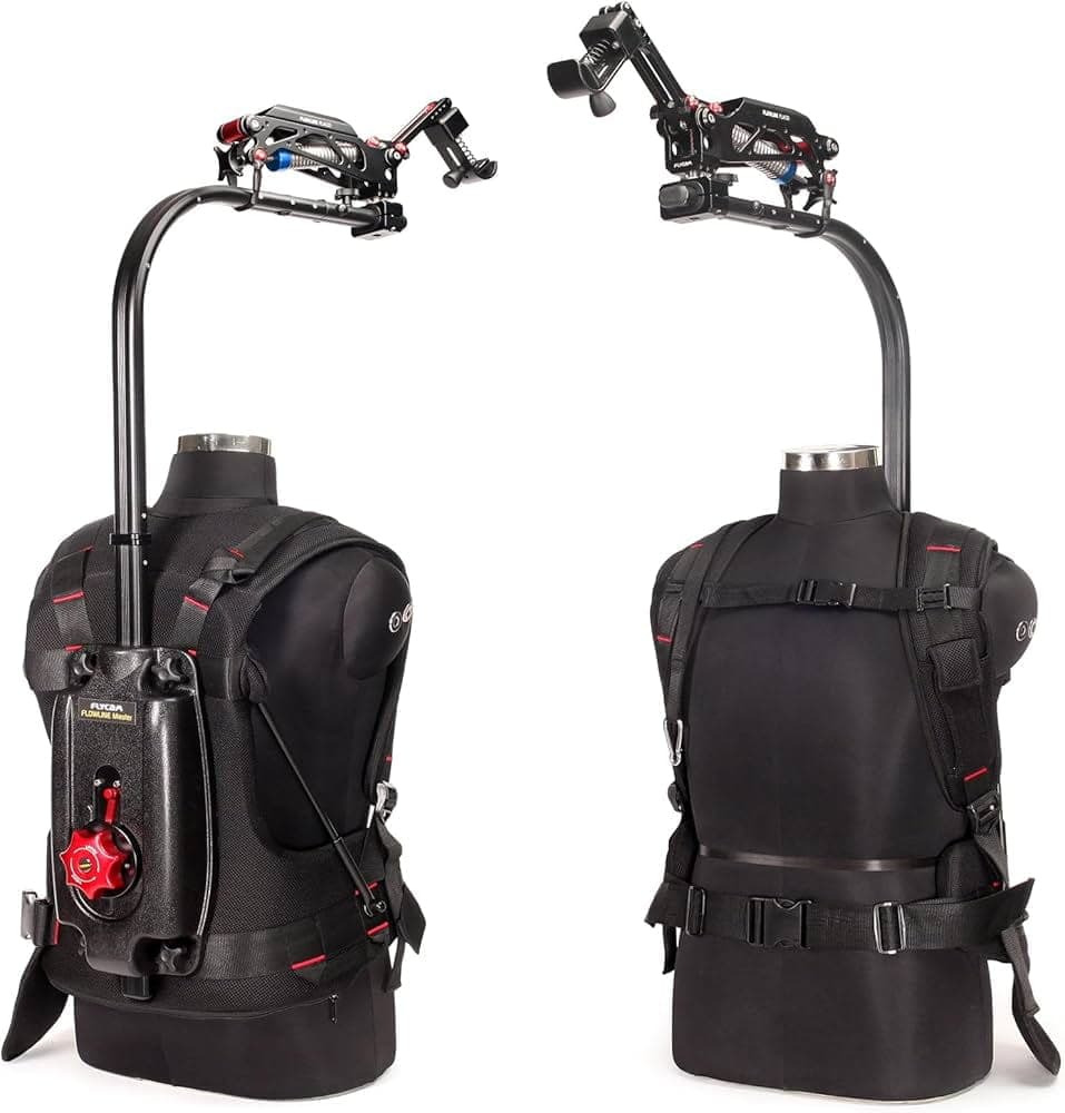 Flycam Flowline Master + Pro Vest + Placid Two-Axis Spring Arm